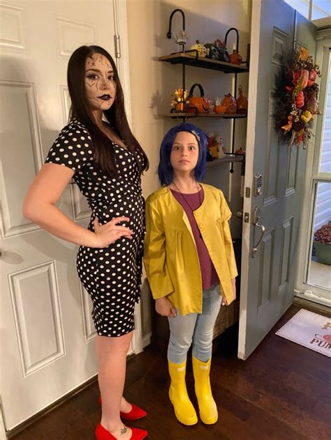 Coraline and The Other Mother costume | Mothers costume, Long sleeve dress, Dresses with sleeves