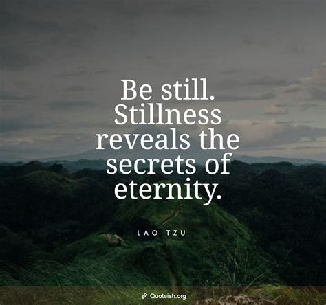 30+ Stillness Quotes - QUOTEISH