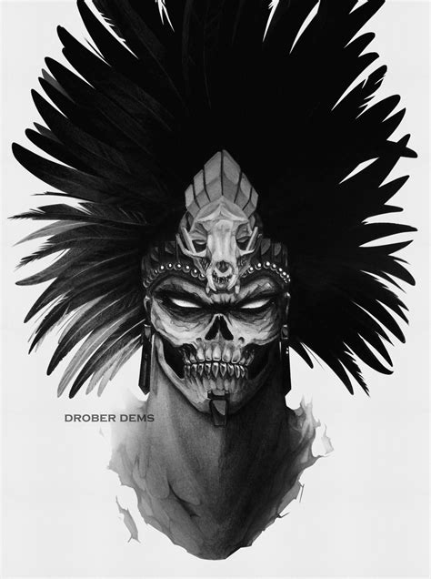 Mictlantecuhtli: Aztec God of the death | DROBER by Drooober on DeviantArt