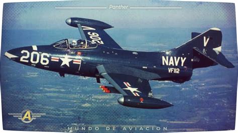 Grumman F9F Panther - YouTube