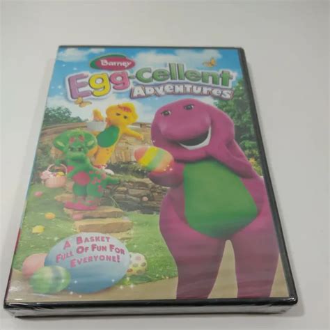 BARNEY DVD EGG-CELLENT Adventures Children Imagination Sing Along Easter £12.24 - PicClick UK