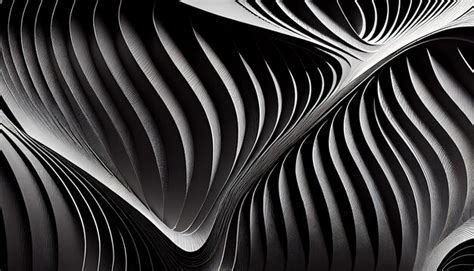 Premium AI Image | A close up of a black and white photo of a wall generative ai