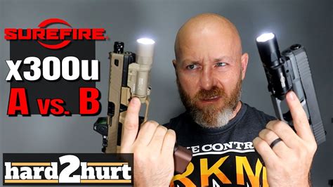 The Real Difference Between The Surefire x300u A and B | Surefire Weaponlight Review - YouTube