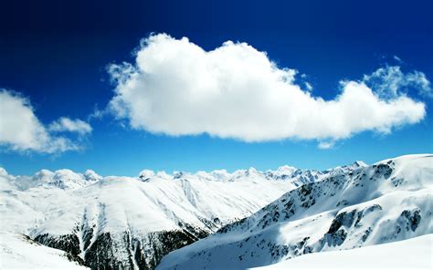 Winter Snow Mountains Wallpapers | HD Wallpapers | ID #9167