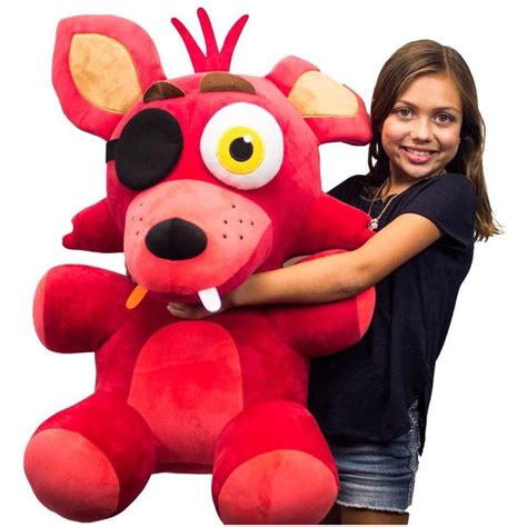 Five Nights At Freddy's Jumbo 40-Inch Plush - Foxy | Fnaf foxy plush, Five nights at freddy's ...