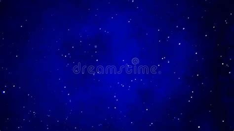 Starry Blue Sky Animated Background Stock Video - Video of glow ...