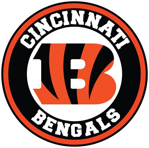Cincinnati Bengals Circle Logo Vinyl Decal / Sticker 5 sizes!! | Sportz For Less