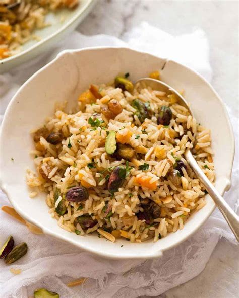 Rice Pilaf with Nuts and Dried Fruit | RecipeTin Eats