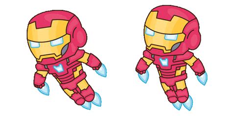 Flying Iron Man Chibi Animated Cursor Sweezy Custom Cursors, 46% OFF