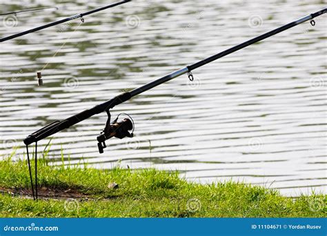 Fishing rods stock image. Image of nature, angler, pole - 11104671