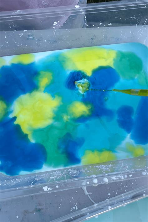 Oobleck Color Factory Outdoor Activity - Friends Art Lab