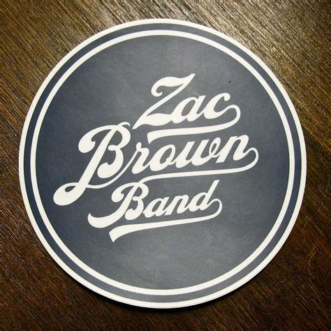 Zac Brown Band sticker