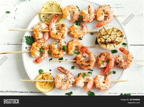 Shrimp Skewers Image & Photo (Free Trial) | Bigstock