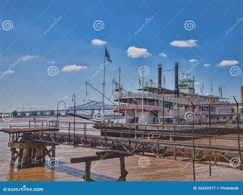 Natchez Riverboat on the Mississippi at New Orleans Editorial ...