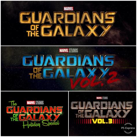 Guardians of the Galaxy logo comparison : r/marvelstudios