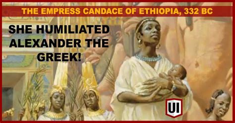 The Empress Candace Of Ethiopia, 332 BC, Who Humiliated Alexander The Greek! | Ethiopia, The ...