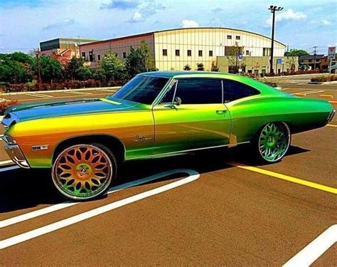 veggies n impalas | Donk cars, Custom cars paint, Custom cars