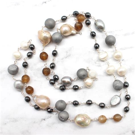 Precious Pearl Necklace - Best of Everything | Online Shopping