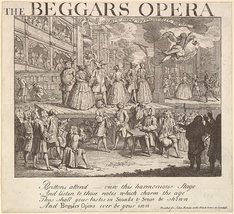 Design formerly attributed to William Hogarth | The Beggar's Opera | The Met