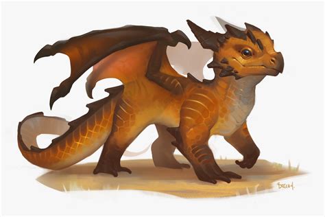 [OC][Art] Desert Psuedodragon! : r/DnD