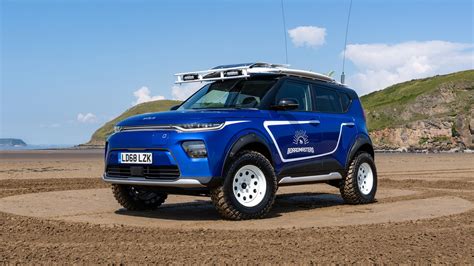 Boardmasters has given the Kia Soul EV an off-road makeover