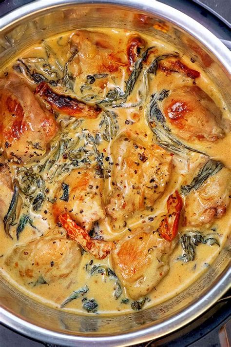 Instant Pot Tuscan Chicken - Chefjar