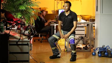 Chairless Chair, an invisible chair that you can wear | CNN Business