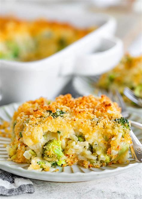 Broccoli Rice Casserole Recipe - Mom On Timeout