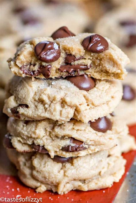 Peanut Butter Chocolate Chip Cookie Recipe {Soft and Chewy Cookies}