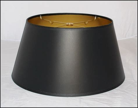 Black Drum Lamp Shade Gold Lining - Lamps : Home Decorating Ideas ...