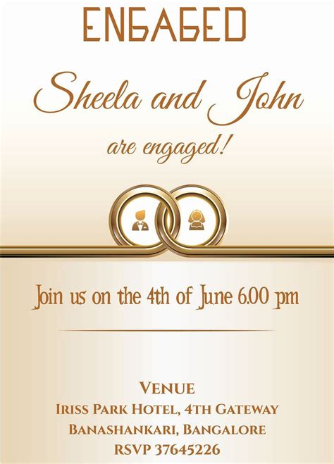 Engagement Party Invitation Templates Beautiful Best 25 Engagement Inv… | Engagement invitation ...