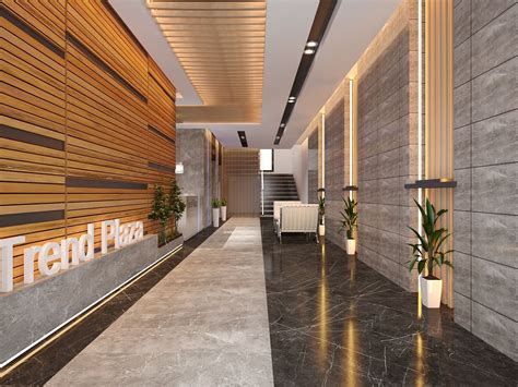 ofis lobi tasarımı, office lobby design, office entrance | Kantor, Ruang