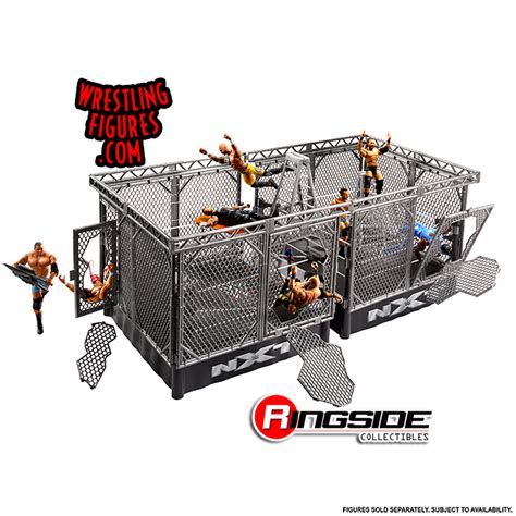 War Games - NXT Ring Playset Exclusive WWE Wrestling Ring & Playset by ...