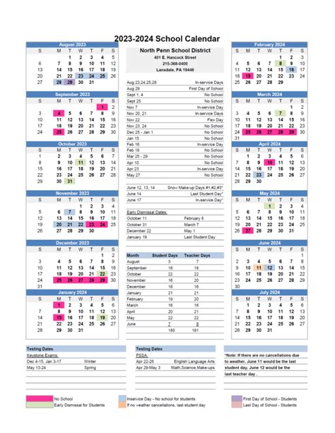 Monthly H&S Activities Calendar - Montgomery Elementary School