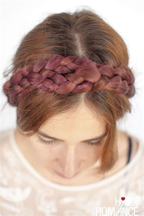 Modern Milkmaid Braids Hairstyle Tutorial - Hair Romance