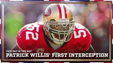 This Day in The Bay: Patrick Willis' First Career Interception