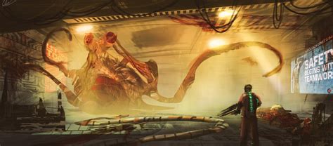 ArtStation - Sci-Fi Horror Scene