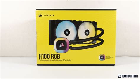 Corsair H100 RGB Liquid CPU Cooler Review