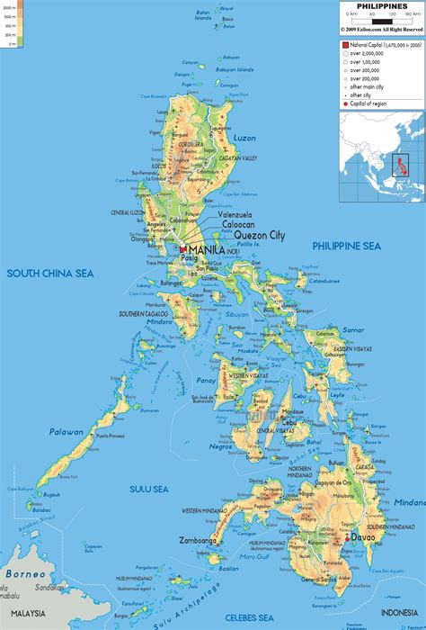 Map of Philippines - Thong Thai Real