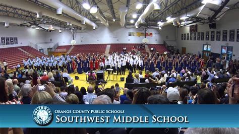 2013 OCPS Southwest Middle School Chorus Dr. Phillips - YouTube