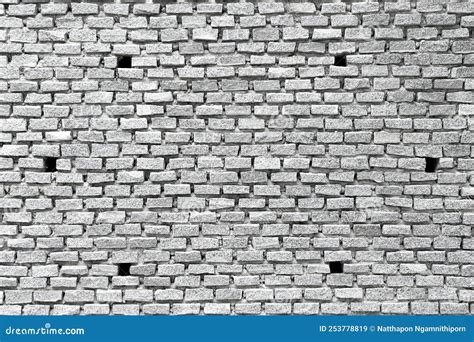 Grey Brick Wall Texture for Background Stock Image - Image of solid ...