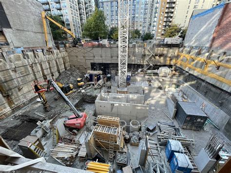 Crane Installed and Construction Well Underway at Ivy Condos | UrbanToronto