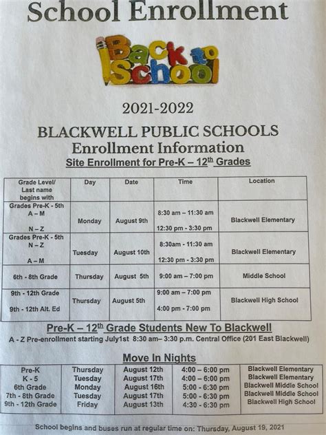 Blackwell Public Schools - Home