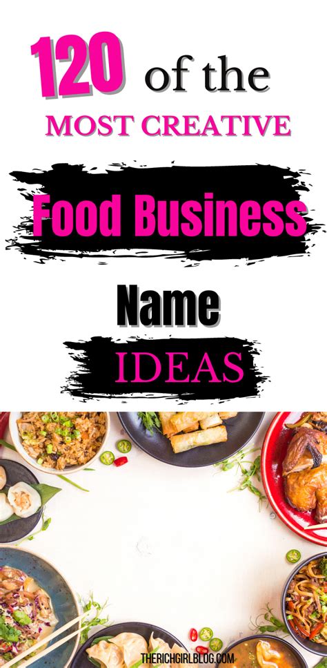 120 Catchy Food Brand Names and Awesome Food Business Names in 2021 ...