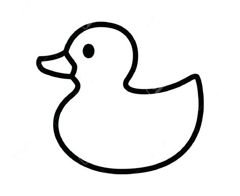 Rubber Duck Outline | Free download on ClipArtMag