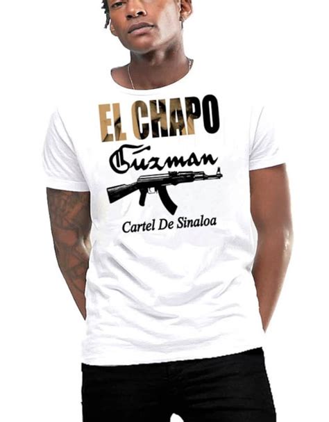 El Chapo Guzman T-shirt Mexican Druglord Cotton Tee | Etsy