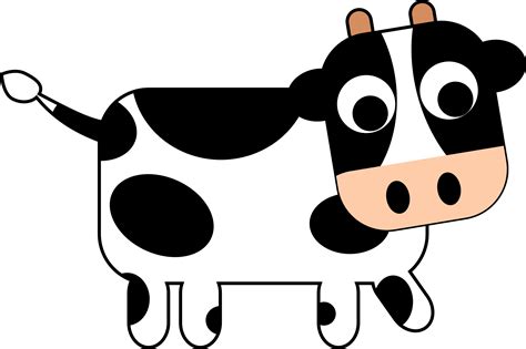 Clipart - Cow