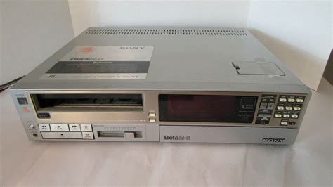 Vintage 80's Sony Betamax SL2710 Hi-Fi Stereo Video Cassette VCR Recorder - VCRs