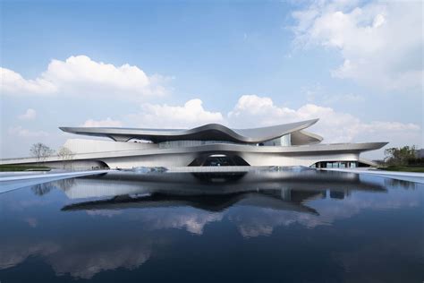 Opening of Zaha Hadid Architects's Chengdu Science Fiction Museum | The Strength of Architecture ...