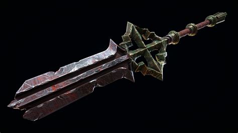 Broken Hero Sword - Buy Royalty Free 3D model by CGnewbie [05f3094] - Sketchfab Store